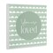 Stupell Industries You Are Loved Affirmation Wall Plaque, design by Christine Simpson Art